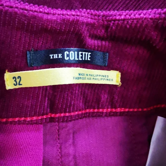 Anthropologie Burgundy Wide Leg Pants - Picture 14 of 16